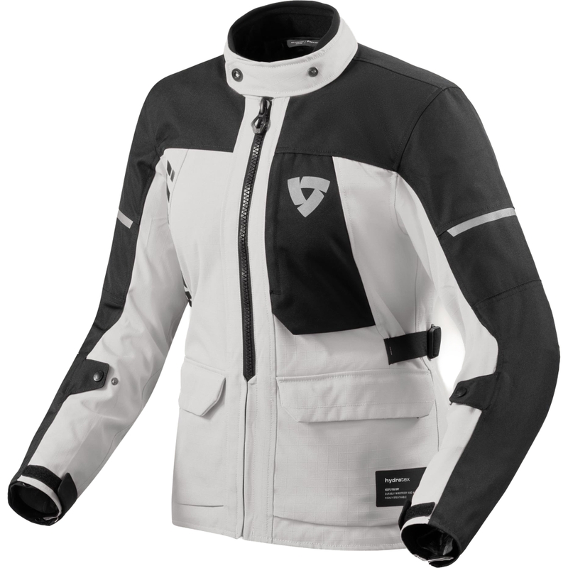 Revit Convergent H2O dames motorjas zilver-zwart