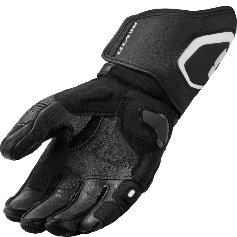 Revit Argon 3 motorhandschoenen zwart-wit