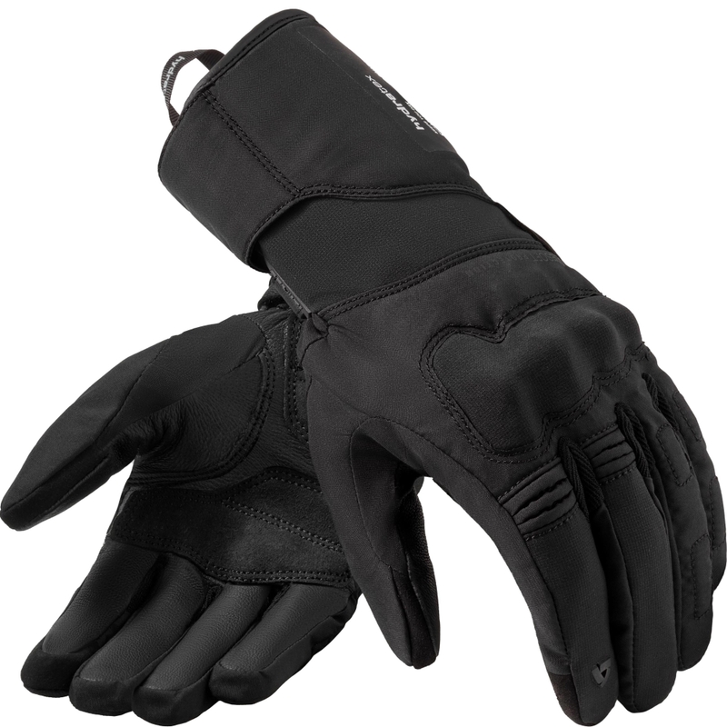 Revit Convergent H2O motorhandschoenen voor dames, zwart