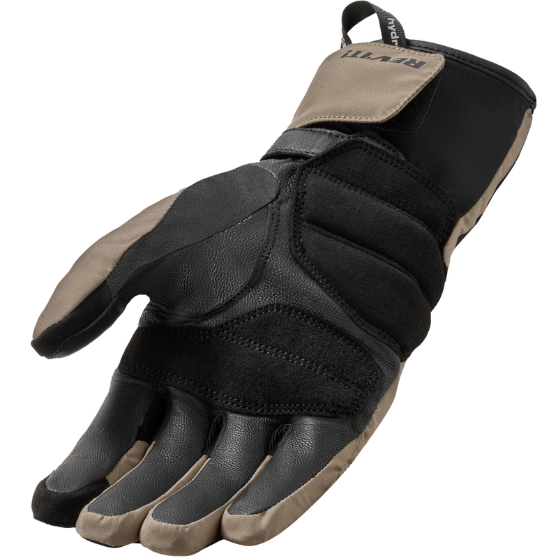Revit Convergent H2O motorhandschoenen zandzwart