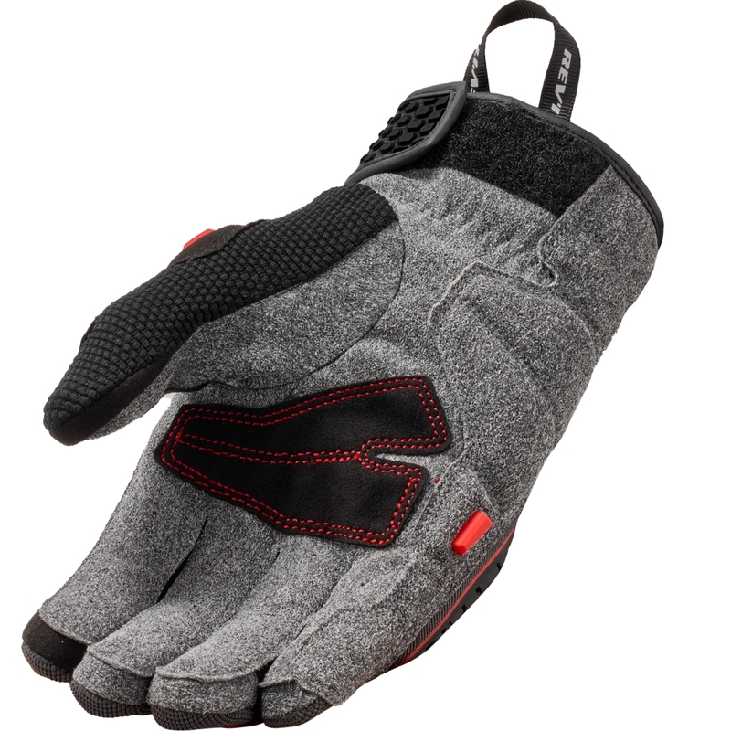 Revit Mangrove 2 motorhandschoenen grijs-rood