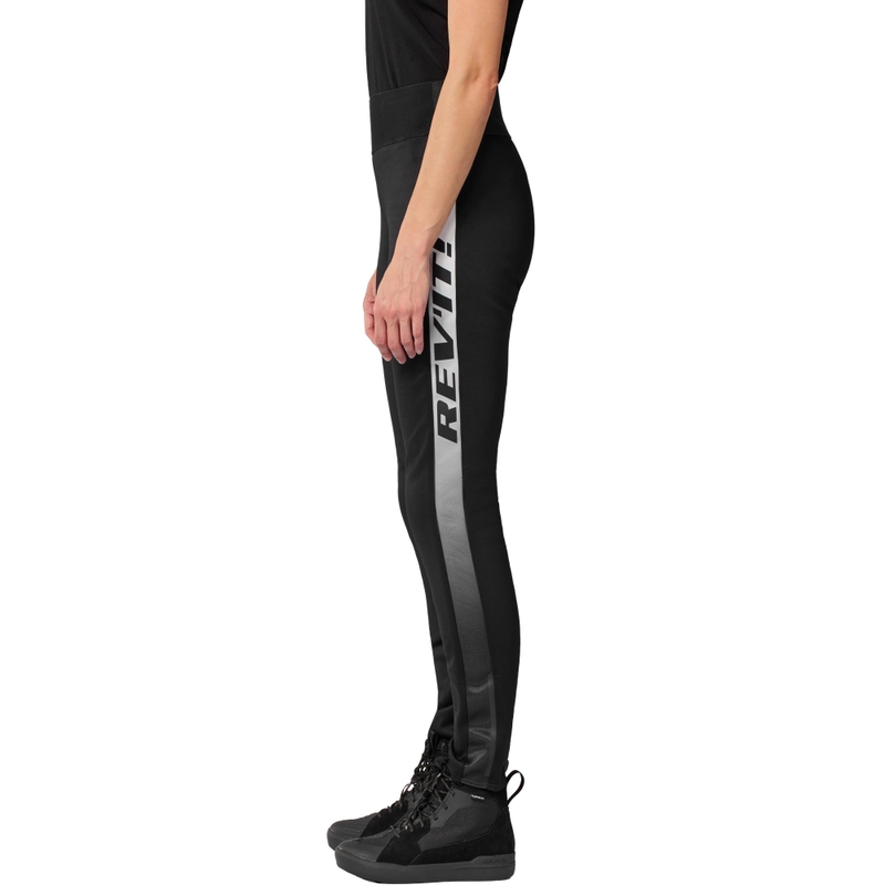 Revit Talia dames lange motorlegging zwart-wit