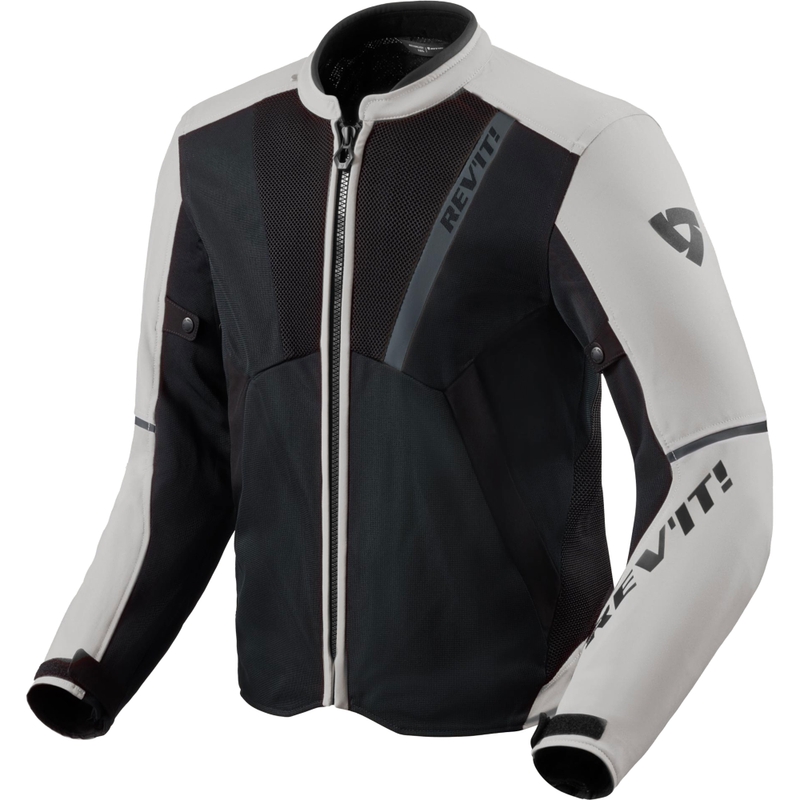 Revit GT-R 4 Air motorjas zilver-zwart