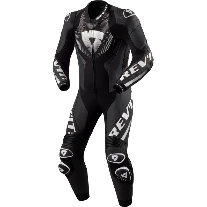 Revit One Piece Hyperspeed 3 Motorpak Zwart-Wit