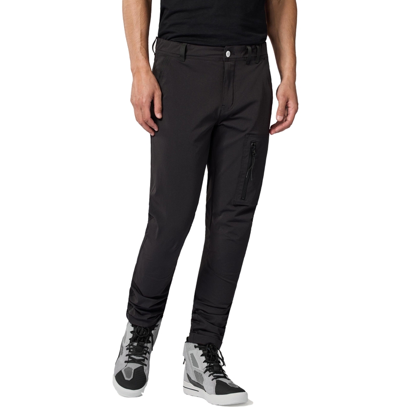 Revit Chino Terry Skinny Motorbroek Zwart