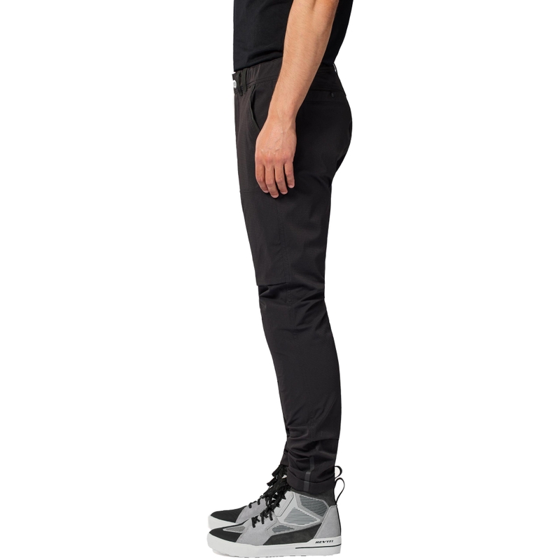 Revit Chino Terry Skinny Motorbroek Zwart