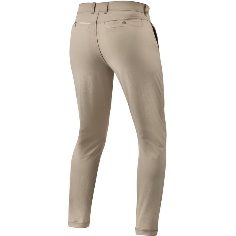 Revit Chino Terry Skinny Extra Cropped Motorbroek Zand