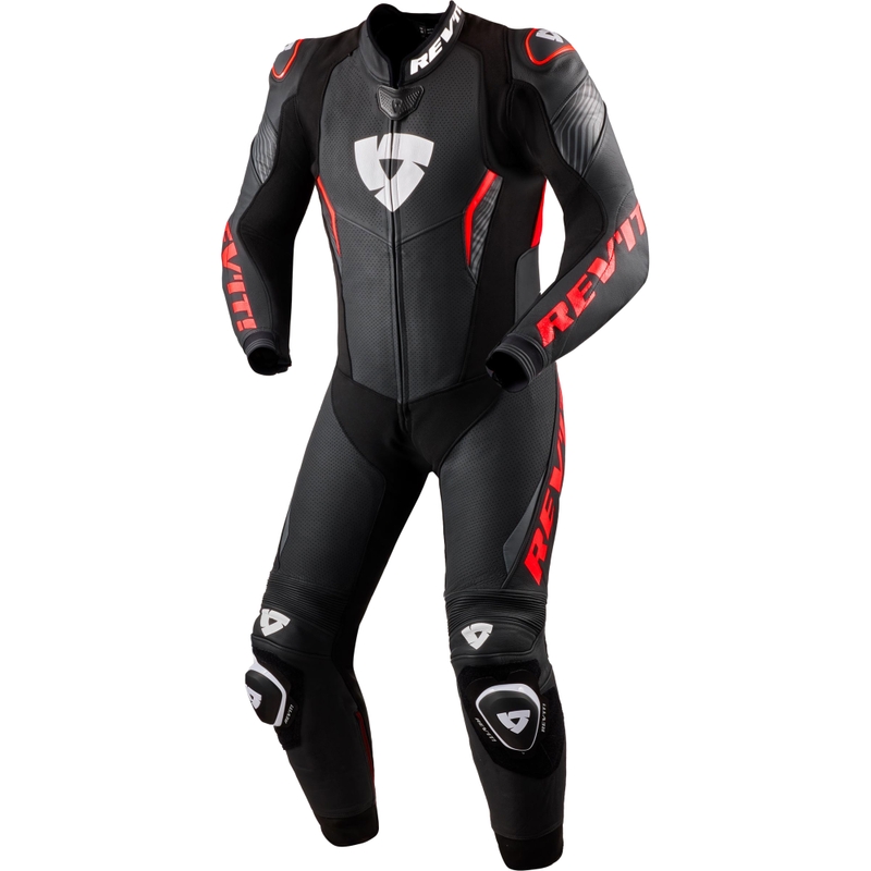 Revit Argon 3 motorpak zwart-fluorrood