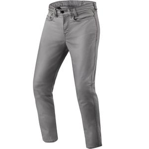 Revit Jamison Slim cropped motorjeans grijs