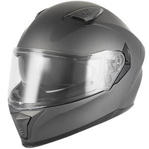 NOX N402 integraalhelm voor motorfietsen, mat titanium