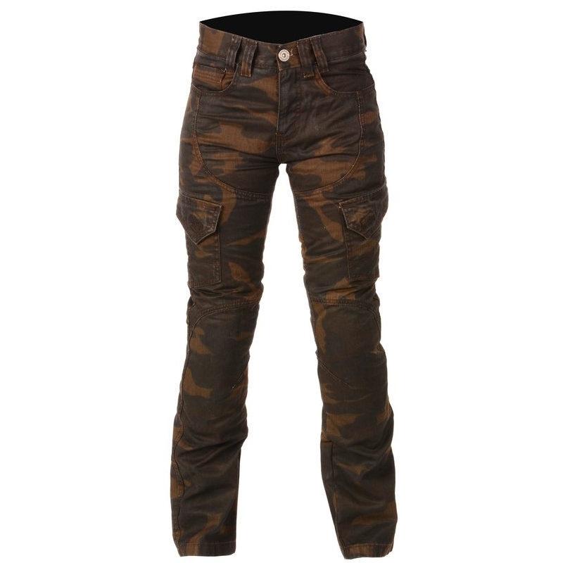 Damesjeans Ayrton Camino bruin camo uitverkoop