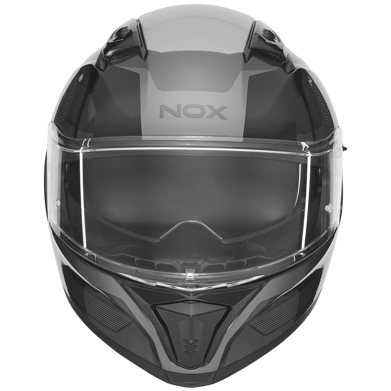 NOX N402 Mentor integraal motorhelm zwart-zilver