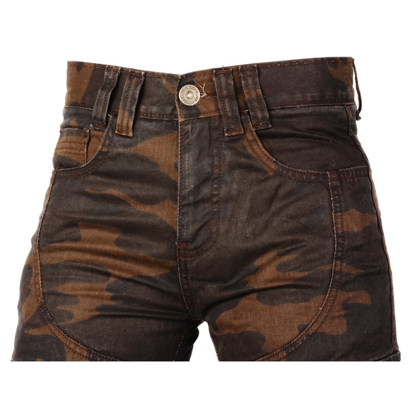 Damesjeans Ayrton Camino bruin camo uitverkoop