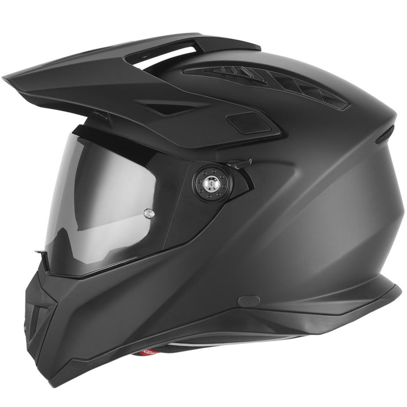 Enduro motorhelm NOX N350 matzwart