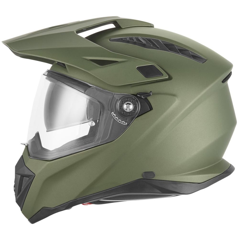 Enduro motorhelm NOX N350 kaki groen
