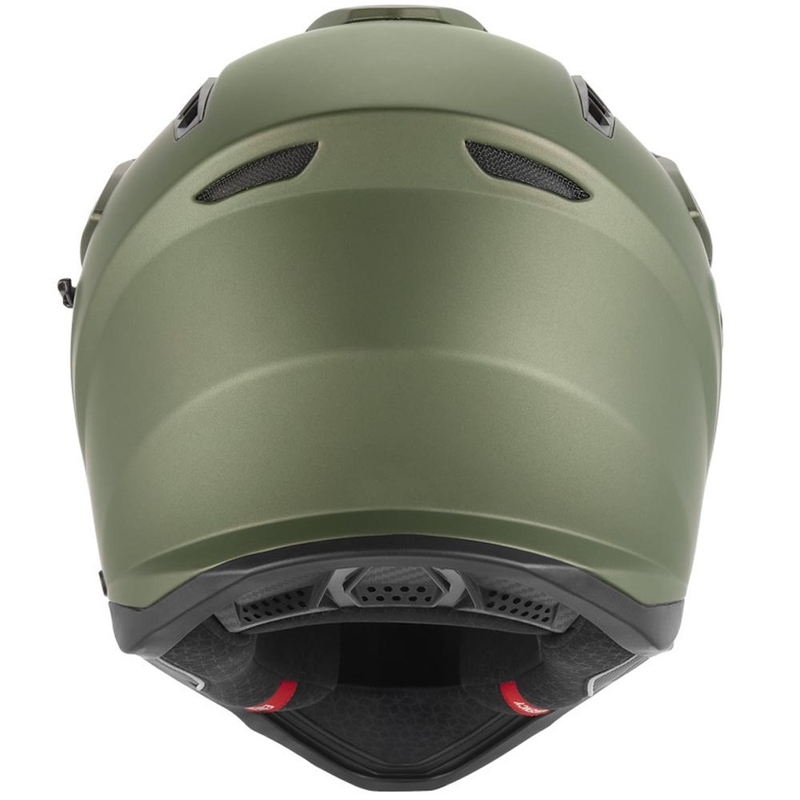Enduro motorhelm NOX N350 kaki groen
