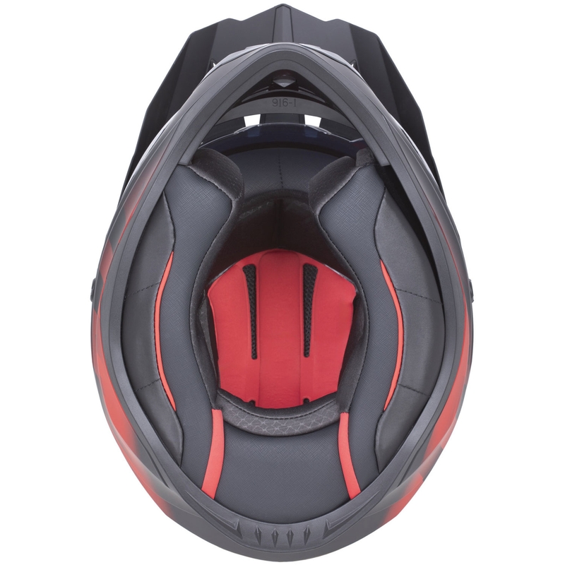 Enduro motorhelm ZED XD1 matzwart-fluorgeel