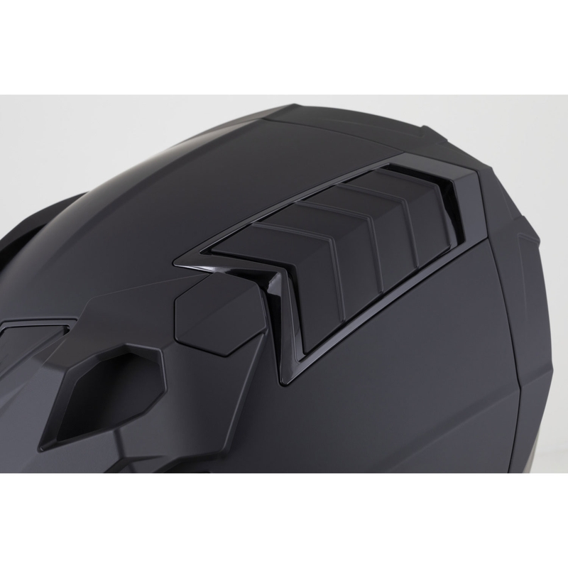Enduro motorhelm ZED XD1 matzwart-fluorgeel