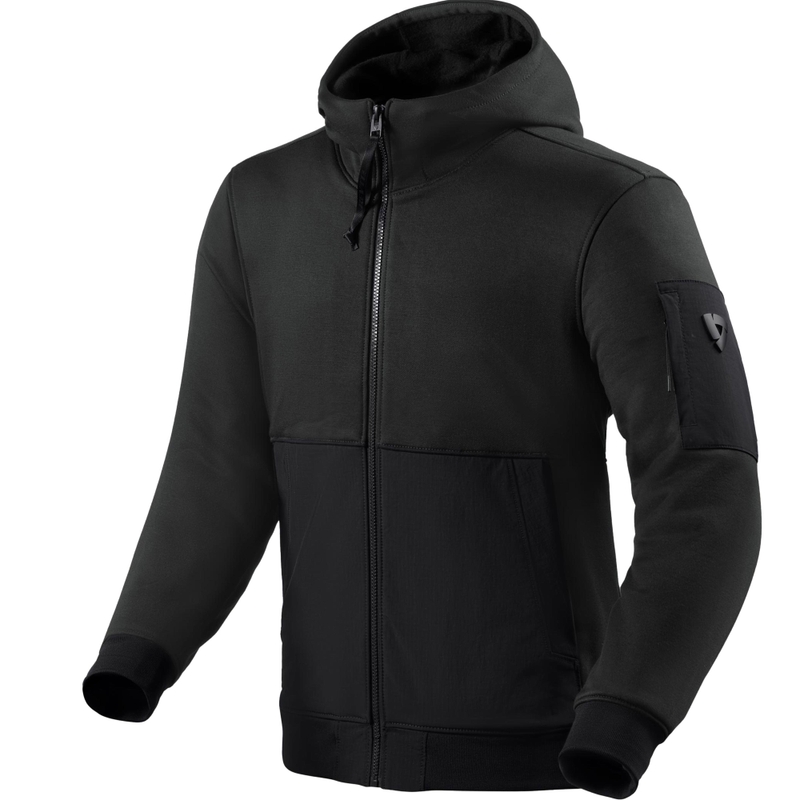 Revit Oakwood motorjas zwart