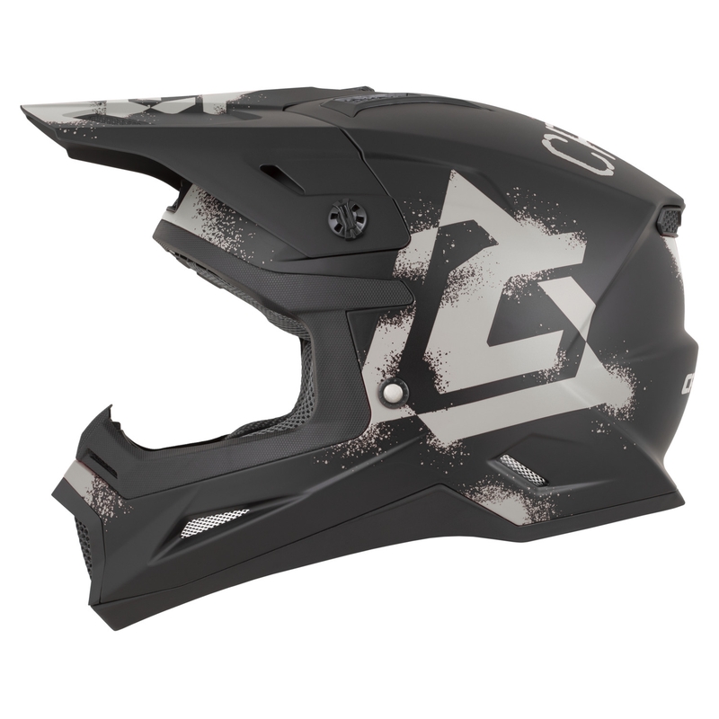 Cassida Cross Cup 2 Crew motorcrosshelm matzwart-zand