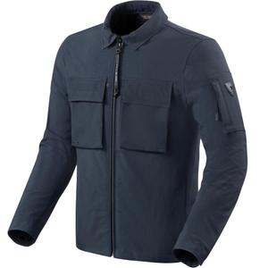 Revit Yaletown motorshirt donkerblauw