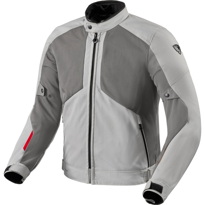 Revit Torque 3 H2O motorjas lichtgrijs-rood