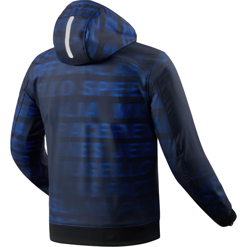 Revit Saros WB softshell motorjas blauw-blauw