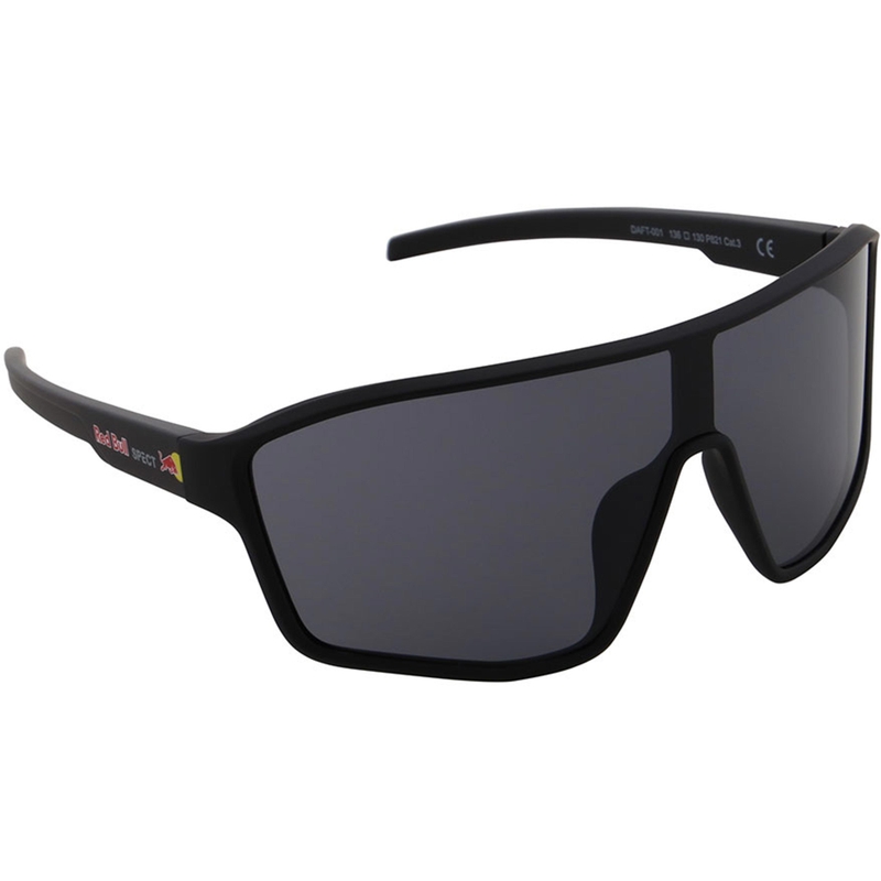 Red Bull Spect Daft zonnebril zwart met getint glas