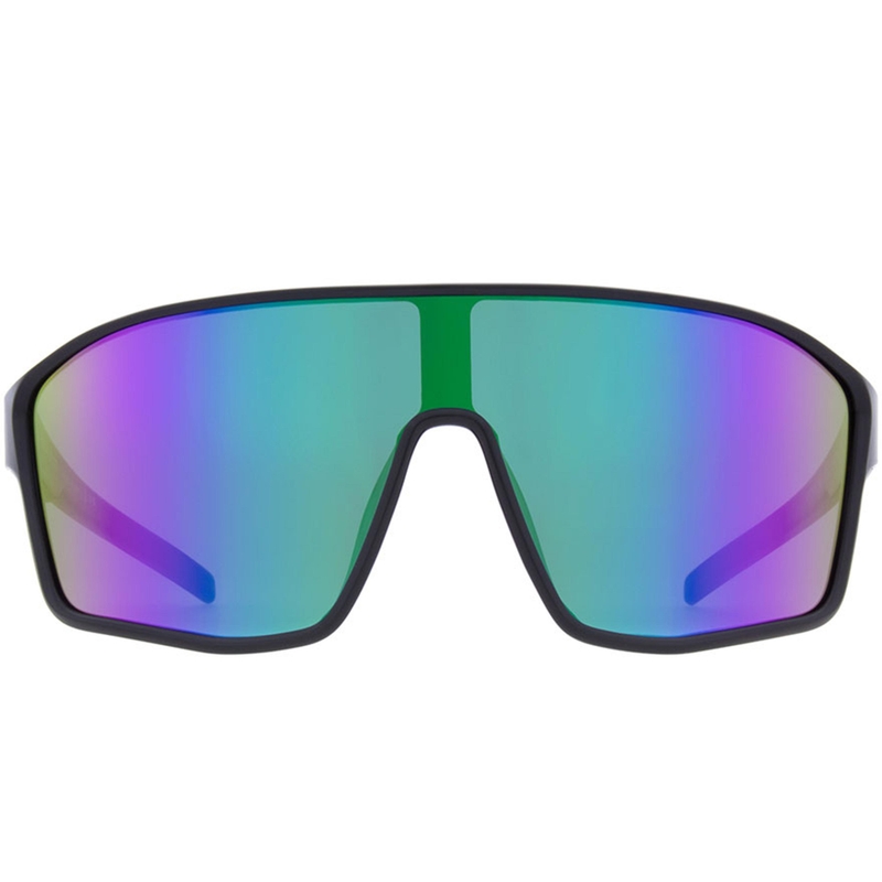 Red Bull Spect Daft zonnebril zwart met paarse glazen