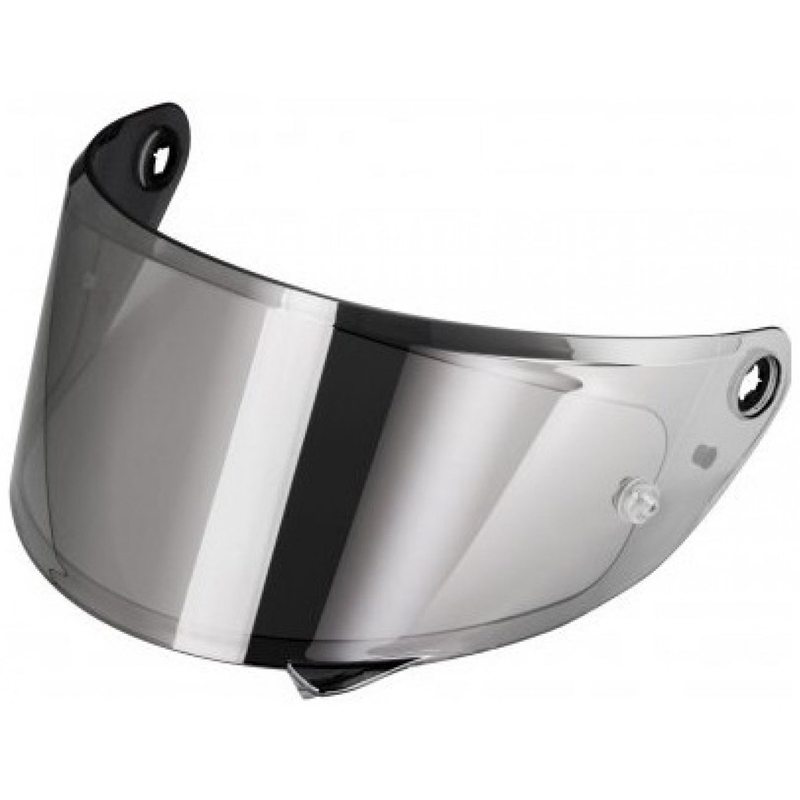 Spiegelzilveren vizier HJC HJ-48