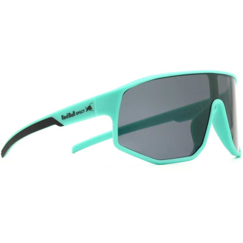 Red Bull Spect Dash zonnebril in turquoise met getint glas.