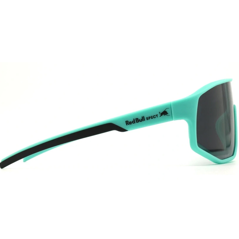 Red Bull Spect Dash zonnebril in turquoise met getint glas.