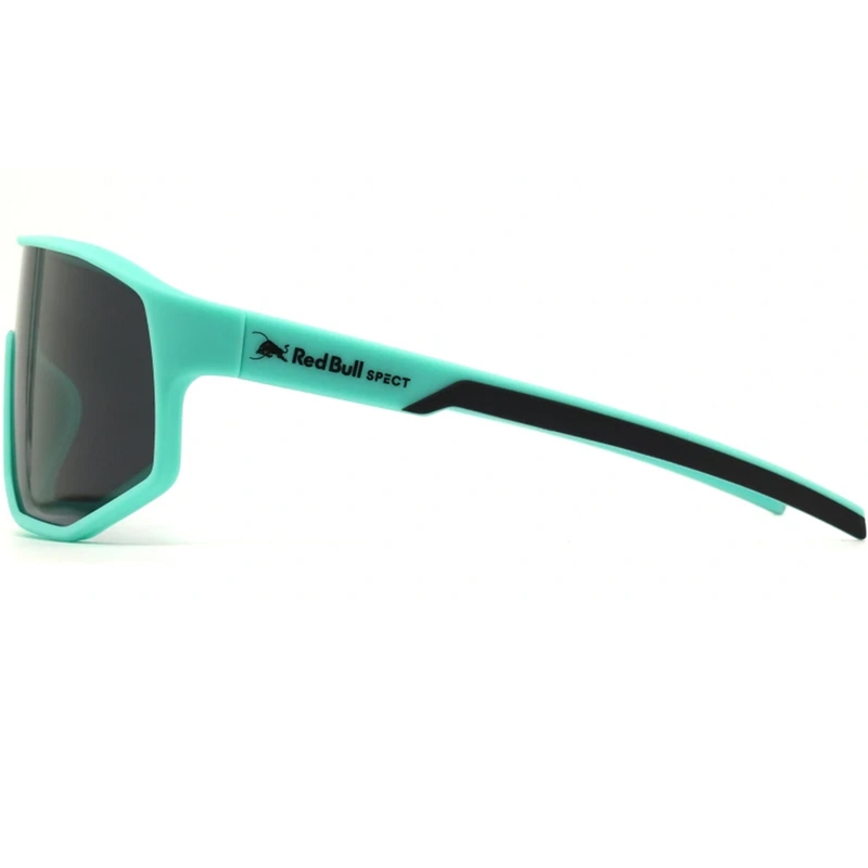 Red Bull Spect Dash zonnebril in turquoise met getint glas.