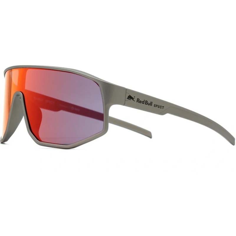 Red Bull Spect Dash zonnebril grijs met paarse glazen