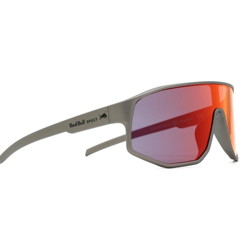 Red Bull Spect Dash zonnebril grijs met paarse glazen