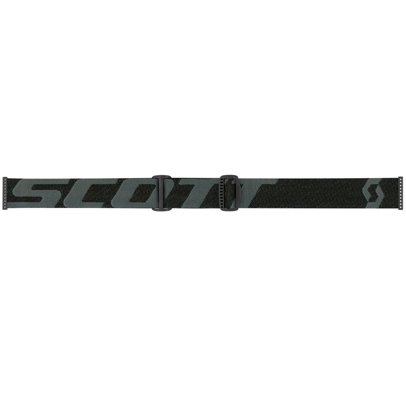 SCOTT Fury WFS motorcrossbril zwart met transparant plexiglas