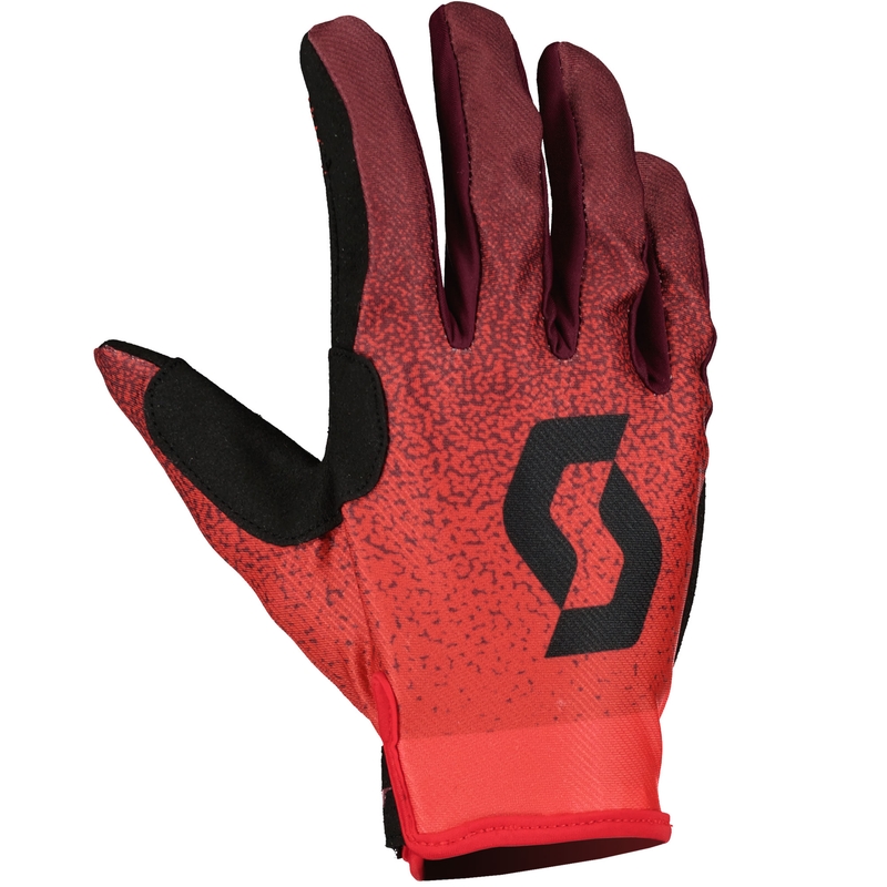 SCOTT 350 DIRT EVO motorcrosshandschoenen rood-zwart