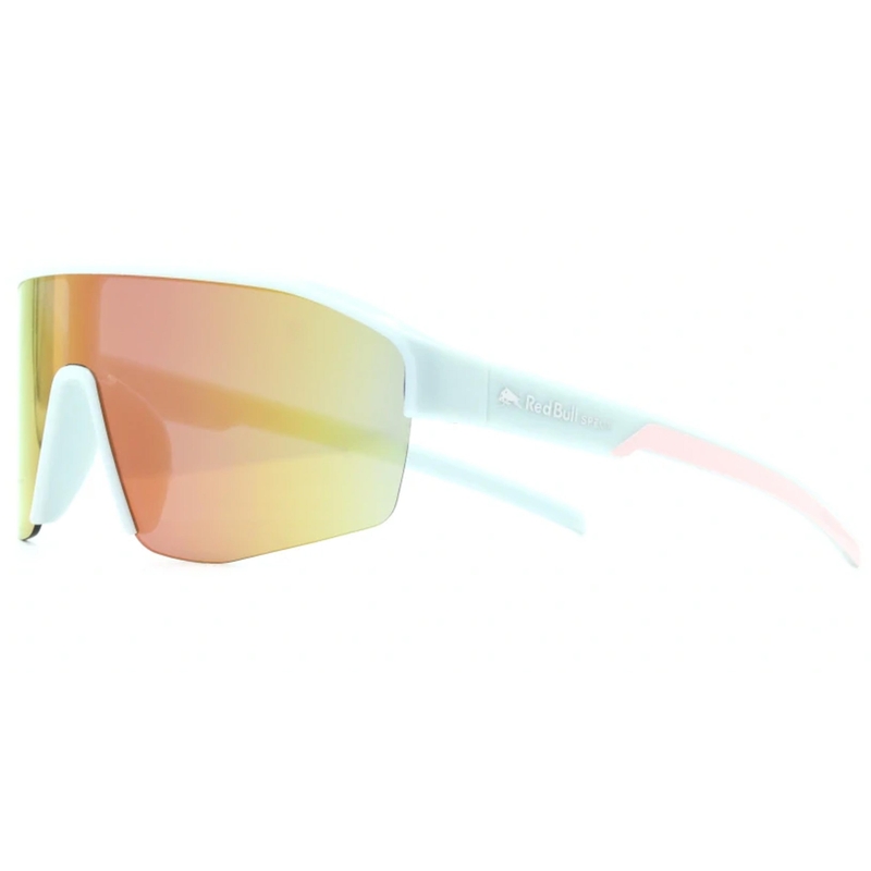 Red Bull Spect Dundee zonnebril, lichtblauw met roze glazen.