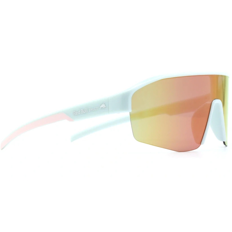 Red Bull Spect Dundee zonnebril, lichtblauw met roze glazen.
