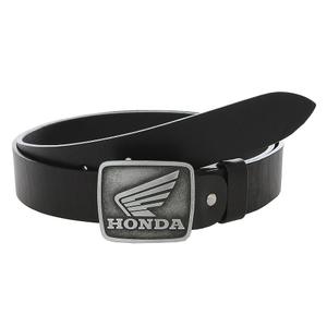 Leren moto riem met Honda gesp