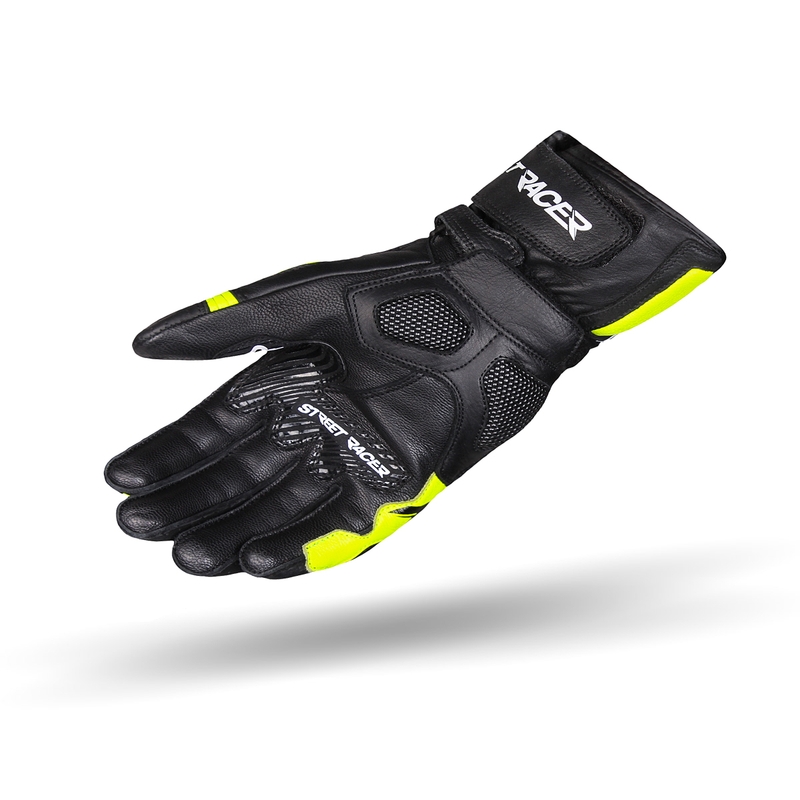 Rukavice na motorku Street Racer Evoline výprodej