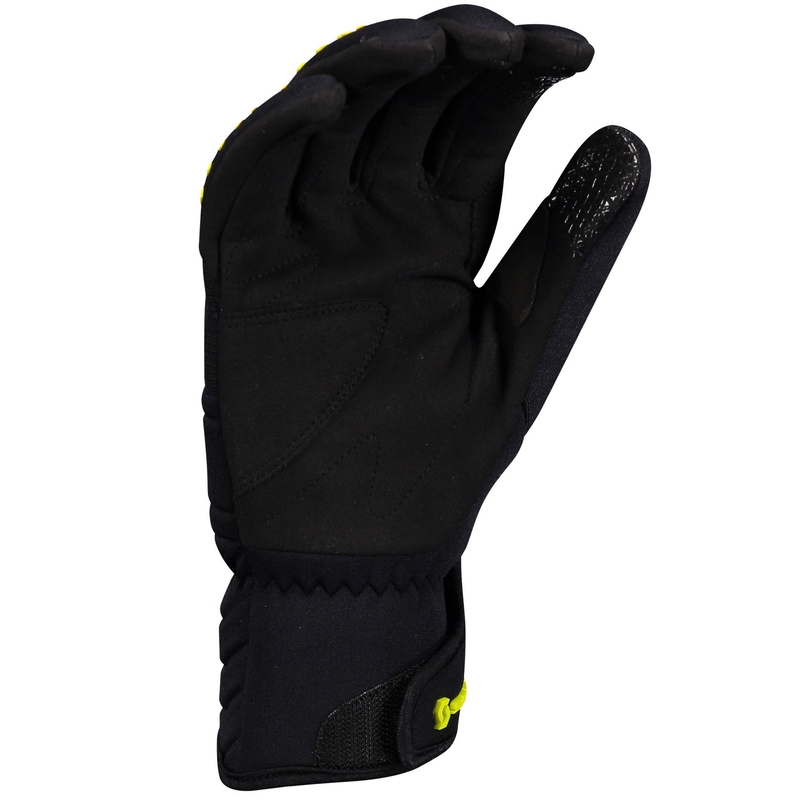 SCOTT Ridgeline motorhandschoenen zwart-limoengroen