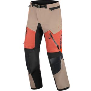 Alpinestars Halo PRO Drystar XF motorbroek lichtbruin-donkeroranje-zwart