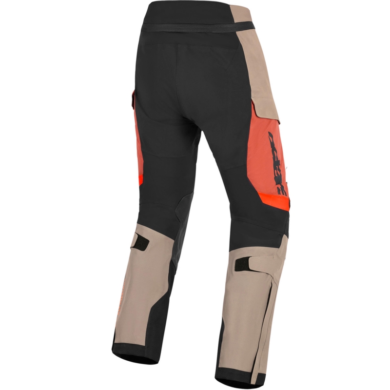 Alpinestars Halo PRO Drystar XF motorbroek lichtbruin-donkeroranje-zwart