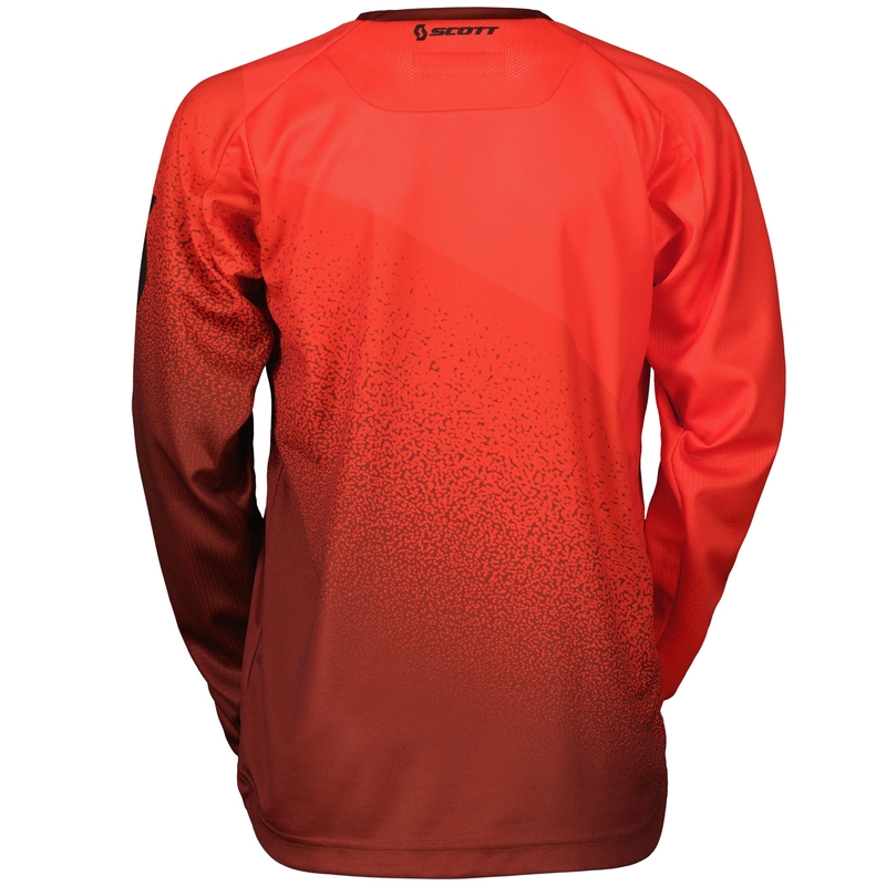 SCOTT 350 DIRT EVO motorcrossshirt rood-zwart