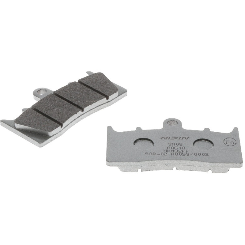 Remblokken NISSIN semi-metallische samenstelling 81x46x8 mm 2 stuks
