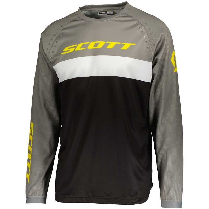 SCOTT 350 SWAP EVO motorcrossshirt zwart-grijs