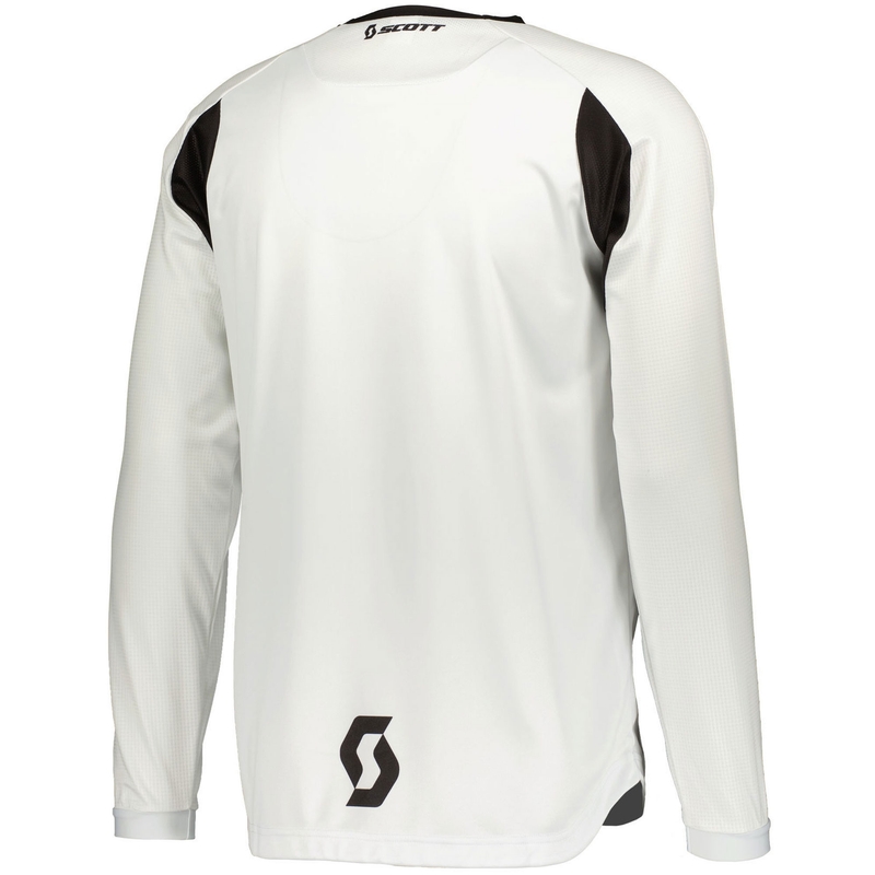 SCOTT 350 SWAP EVO motorcrossshirt zwart-wit