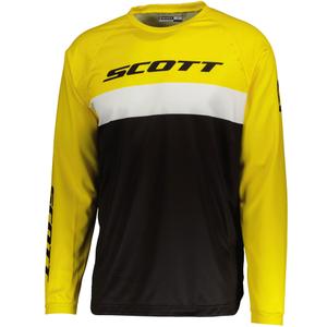 SCOTT 350 SWAP EVO motorcrossshirt zwart-geel