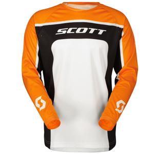 SCOTT 350 TRACK EVO motorcrossshirt zwart-rood